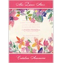 Brilliant Blossoms Quinceanera Invitation