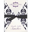 Damask Delight Quince Años Invitation