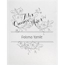 Dancing Flourish Quince Años Invitation
