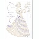 Enchanted in Purple Quince Años Invitation