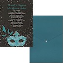 Sparkle Pocket Quinceanera Invitation