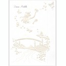Take Flight in White Quince Años Invitation