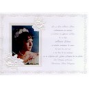 Pearl Roses Use Your Own Photo invitation